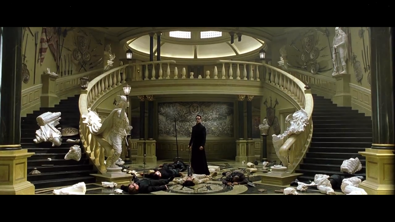 Matrix Reloaded Key Hall The Matrix: Reloaded (2003) | Dynamite Review